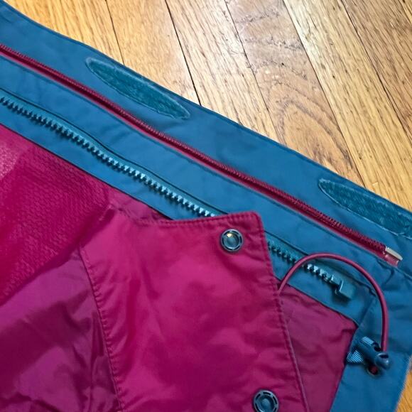 The North Face Coat Womens Small Hyvent Hooded Ski Jacket Blue * - Picture 9 of 11